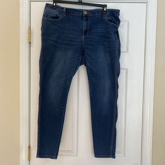 7 Seven For All Mankind Women’s Luxe Stretch Jeans/leggings Size 22 - Picture 1 of 10